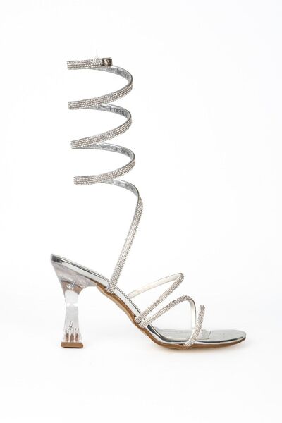 Karınca 15-91010 Culoare argintie 10 cm Toc pahar transparent pentru încheietura mâinii