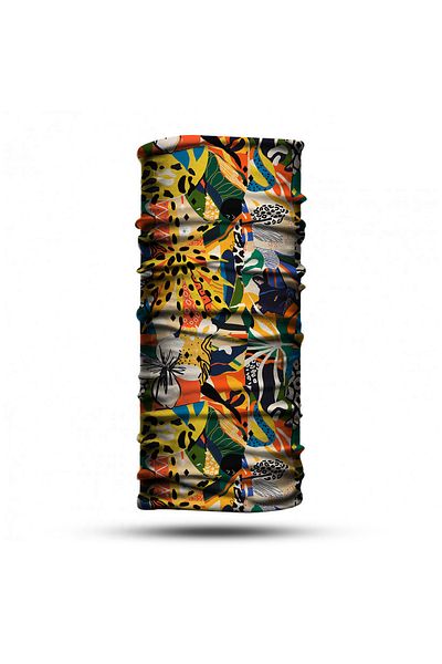 nehir eşarp Flower Patterned Bandana Buff Baf Neck Collar