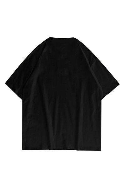 Gofeel Harajuku Unisex R Spider T-shirt Black