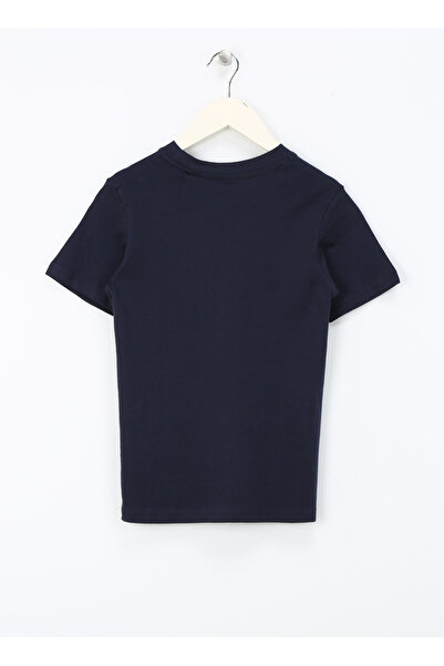 Jack & Jones με τύπωμα Μπλουζάκι για αγόρια Navy Blue JCOLOGAN TEE SS CREW NECK SS24 JNR