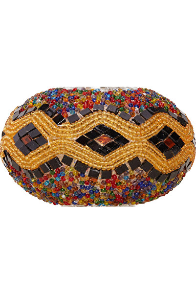 Demmex Otantik Mozaik Avize Aplik Lambader Cam 18 Cm Sadece Cam Aparat Yoktur