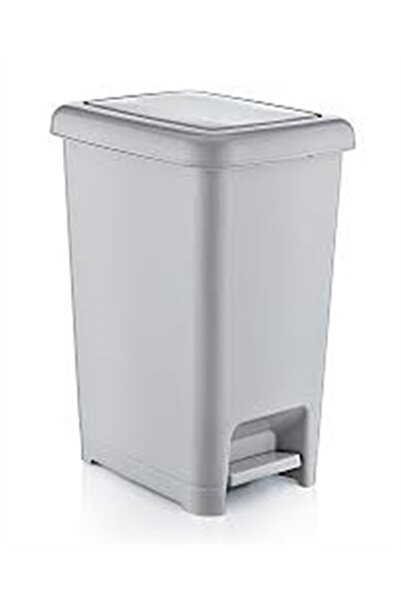 Dünya Plastik 40 Lt Slim Pedallı Çöp Kovası-01044