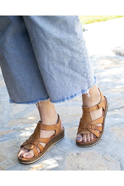 CONSUELO Ορθοπεδικά Δερμάτινα Σανδάλια 11370