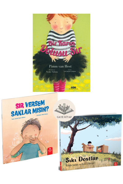 Redhouse Kidz Yayınları Bir Karın Dolusu Sır - Sır Versem Saklar mısın? - Sık...