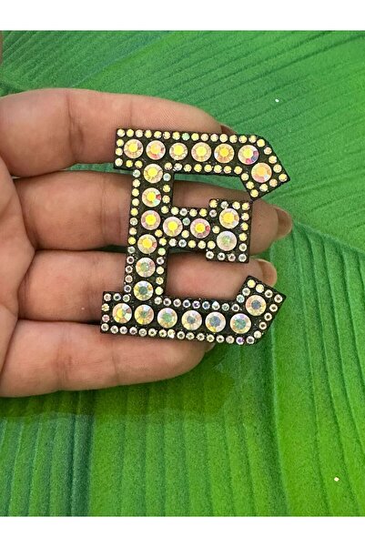 Gönülden Tasarım 5X4 CM FIER DE FIERĂ STONE E LETTER EMBLEMA