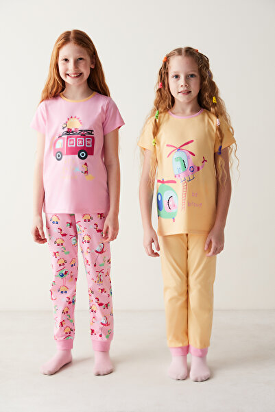 Penti Kız Çocuk Fire 2li Pijama Takımı