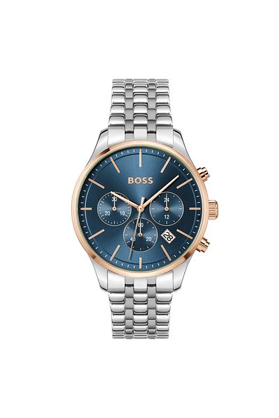 Hugo Boss Herren Silver Patron Uhr - Hb 1514158