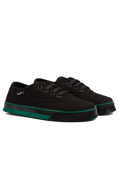 Benetton ®| BN-30957- Čierne - Detské tenisky