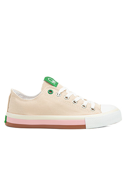 Benetton Μπεζ - Sneaker Unisex Αθλητικά Παπούτσια