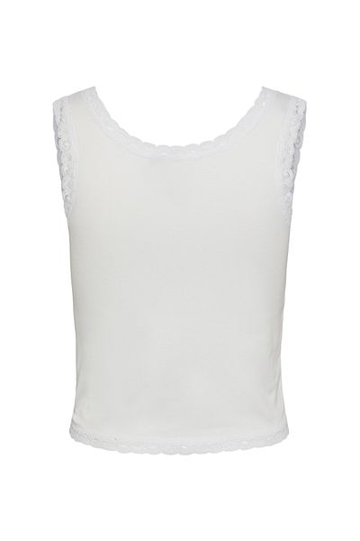 PIECES PCMALENE SPITZEN-TANKTOP BC