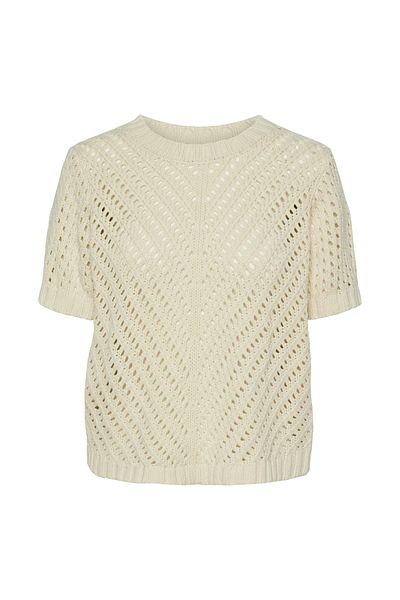 YAS. YASSELIA SS KNIT PULLOVER S