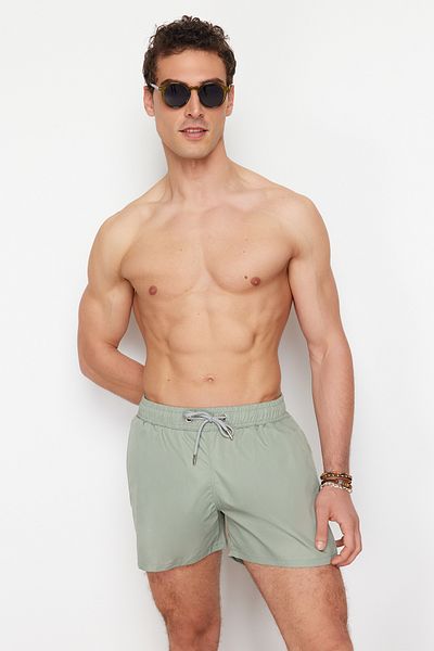 Trendyol Collection Extra kurze, leichte Khaki-Seeshorts - TMNSS22DS0025