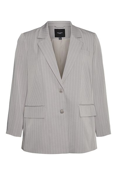 Veromoda Curve Blazer Locker geschnitten Reverskragen Curve Ärmelbündchen mit Knopf Blazer