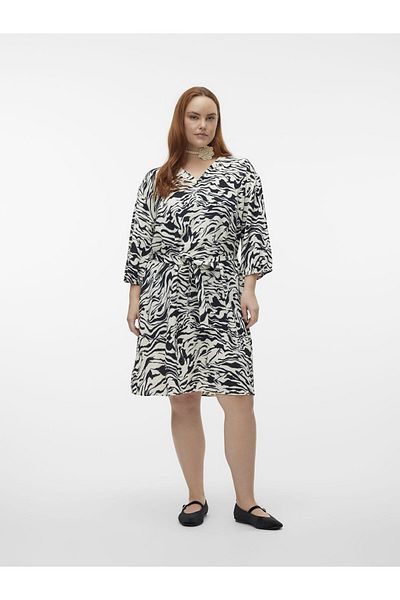 Veromoda Curve Šaty VMCILONA Midikleid