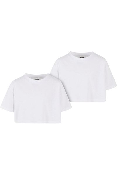 Urban Classics Damen Girls Short Kimono Tee 2er-Pack