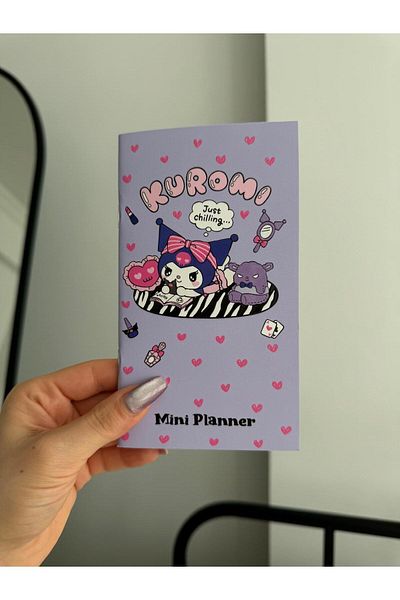 Planet Butik Kuromi Purple Mini Licensed Planner