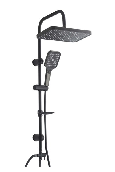 armos Robot Duş Seti Black (Siyah) 10 Yıl Garanti Rain Shower Sets