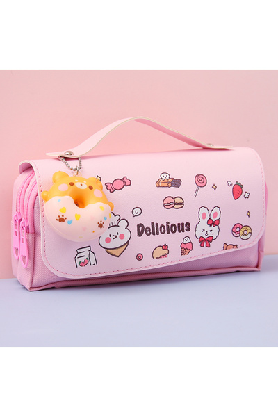 MAVIGOK kawai Kore Tarzı kapasiteli Kalem kutusu Çantası