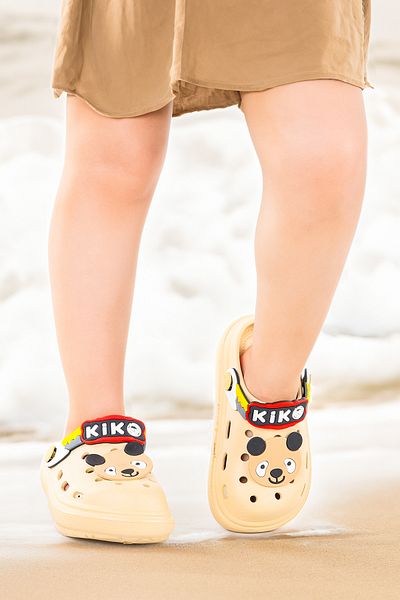 KARAMAZI Eva Slippers για κορίτσια Twg 755-1 - Κατάλληλα για παραλία, πισίνα, σχολείο και νηπιαγωγείο