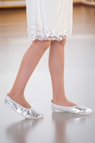 KARAMAZI Kids Prom 7525 - Girl's Ball and Dance Performance Shoes Flounder