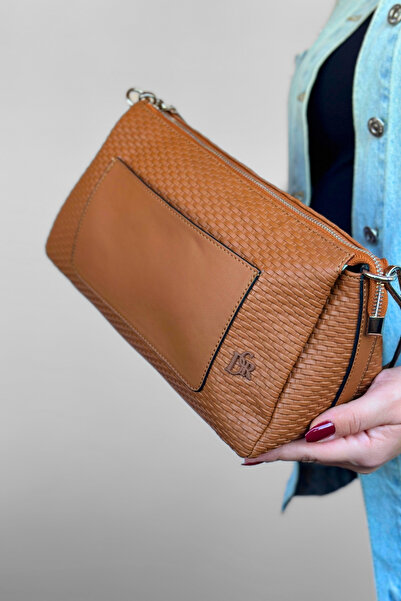 GALB LEATHER Üst Grup 2 Askılı İçi Geniş Kadın Omuz Çantası Premium Ürün dgr-01