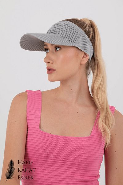 Hat Town UV Protective Flexible Visor Hat Tennis Hat