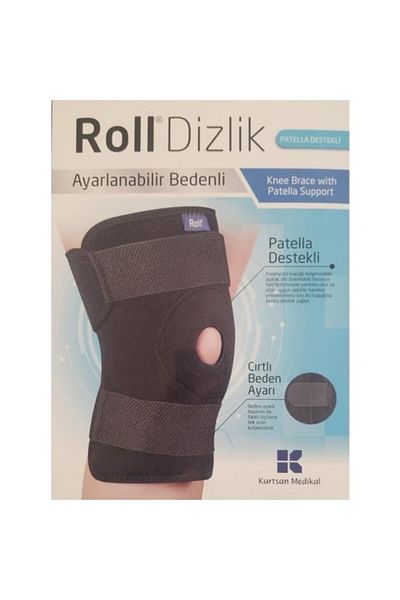 Roll Patella Supported Knee Pads
