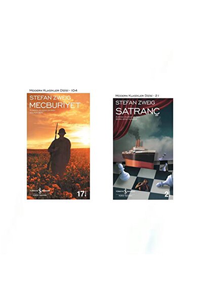 TÜRKİYE İŞ BANKASI KÜLTÜR YAYINLARI Mecburiyet (Stefan Zweig) - Satranç (Stef...
