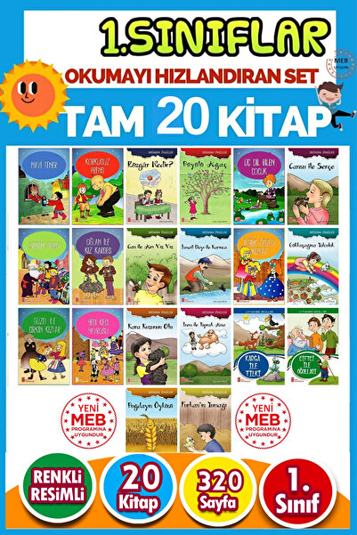Ata Yayıncılık 1 Ve 2.sınıflar Için   Ve Okumayı Sevdiren Hikaye Seti
