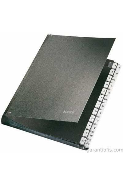 Leitz Document Organizer Pp Coated Letter A-z Black 59240095