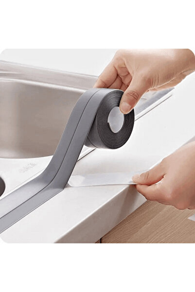 Yenimiyeni Su Sızdırmaz Bant Küvet Tezgah Tamir Bandı Gri