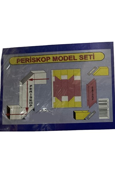 JujiKırtasiye Karton Periskop Modeli Deney Seti