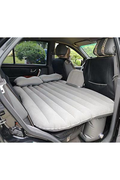 ROBEVE Inflatable Car Bed Back Seat Bed Electric Pump Included Vehicle Inflatable Bed Camping Bed