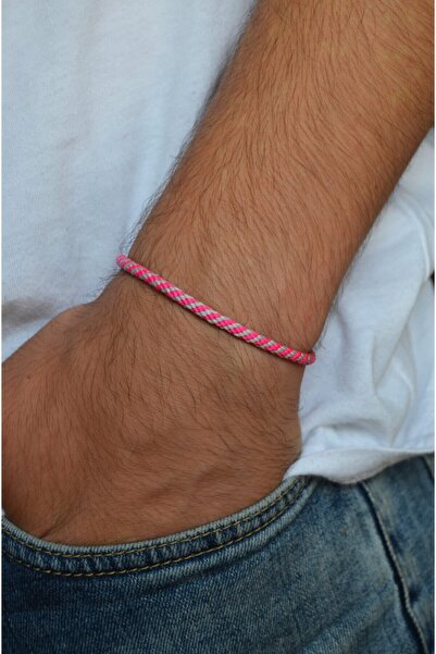 Bidüğüm Unisex El Emeği Şans Ip Bileklik - Kalıcı Renkler Ve Ayarlanabilir Ta...