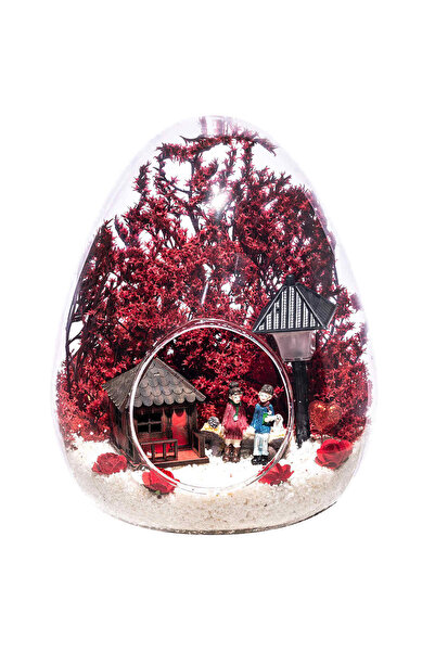 Home Teraryum Işıklı Kırmızı Aşk Bahçemiz