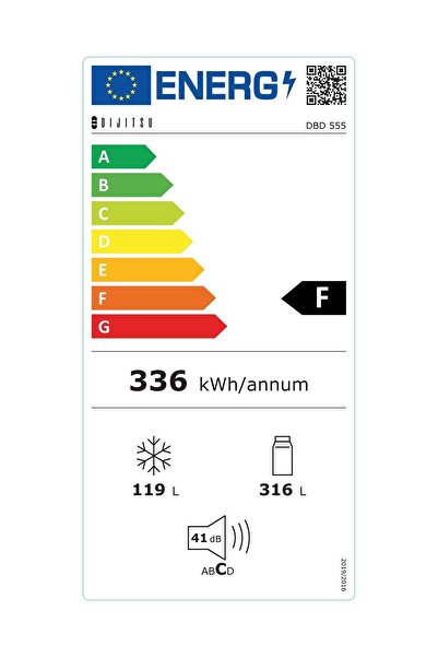 Dijitsu Dbd555 Kombi Inox Buzdolabı