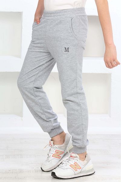 LUSANA 3087 2-13 Years M Embroidered 2 Thread Seasonal Boy's Sweatpants
