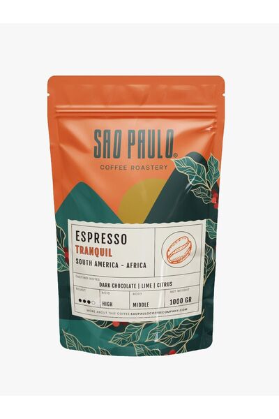 Sao Paulo Tranquil Santo Espresso 1000 Gram - Hancıoğlu Coffee