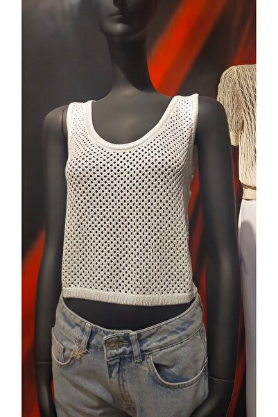 Dilvin 10431 Varak Print Ajurlu Athlete Silver