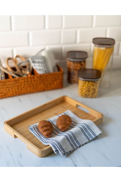 KaiHome Bamboo Rectangular Tray