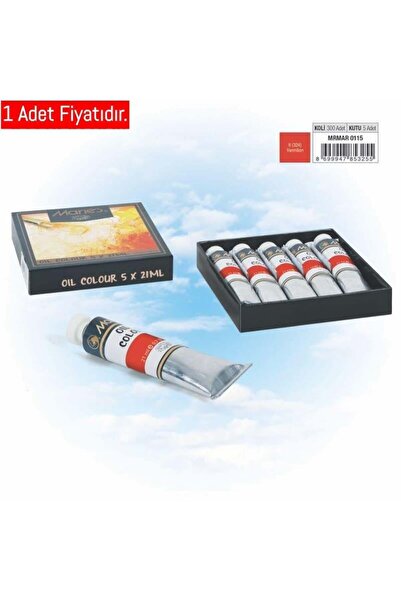 Maries Yağlı Boya 21ml E75-6 324 Vermilion (1 ADET)