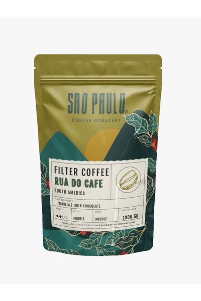 Sao Paulo Coffee 1000 جرام قهوة ساو باولو رو دو كافيه