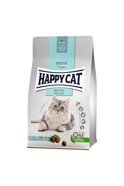 Happy Cat Sensitive Haut Fell Deri Ve Cilt Bakımı Yetişkin Kedi Maması 4 Kg