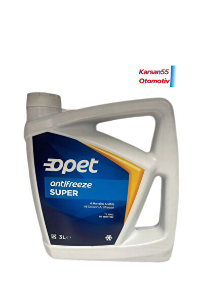 opet SÜPER ANTİFİRİZ MAVİ 3LT