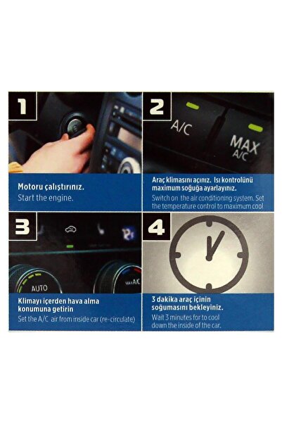 İnterwax Interwax Limon Kokulu Klima Temizleyici Klima Fresh 150 ml (2adet)