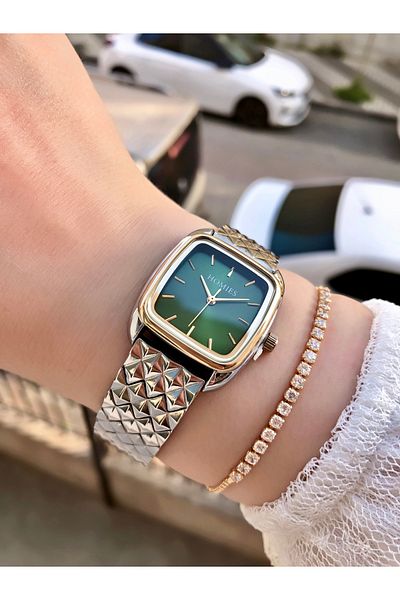 Homies SQUARE WRISTWATCH WITH BRACELET GIFT