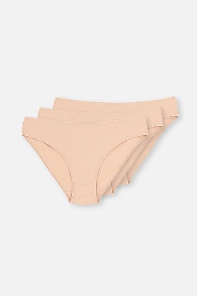Dagi Zehn dreiteilige klassische Damen-Slips