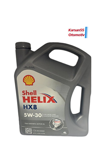 SHELL HELİX HX 8 5W/30 4LT ÜRETİM 2021