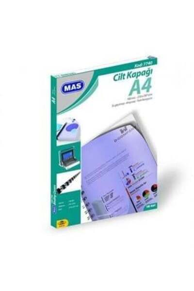 Mas Cilt Kapağı A4 160 Mic Beyaz 7740