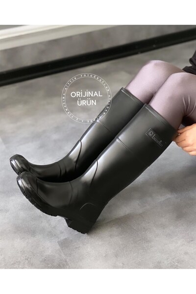 United Colors of Benetton BN-50018 Benetton Kadın Yağmur Çizmesi - Siyah